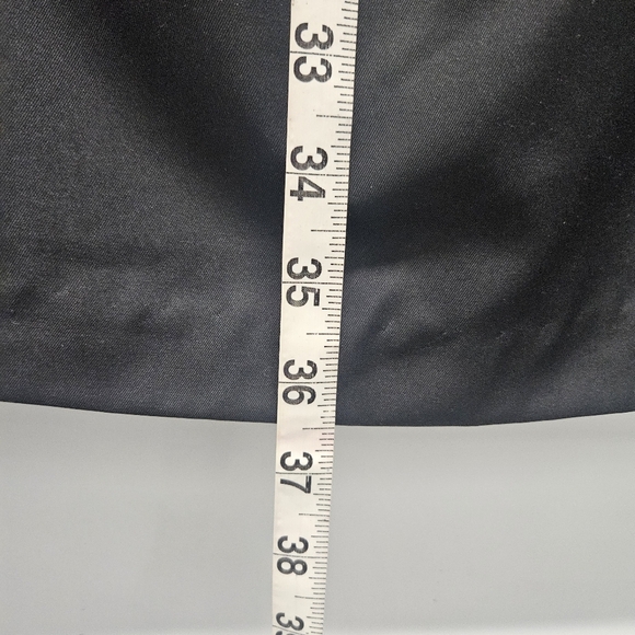 0005 Banana Republic Sleeveless Dress Purple Black Party Office Workwear Size 4 - Picture 14 of 14